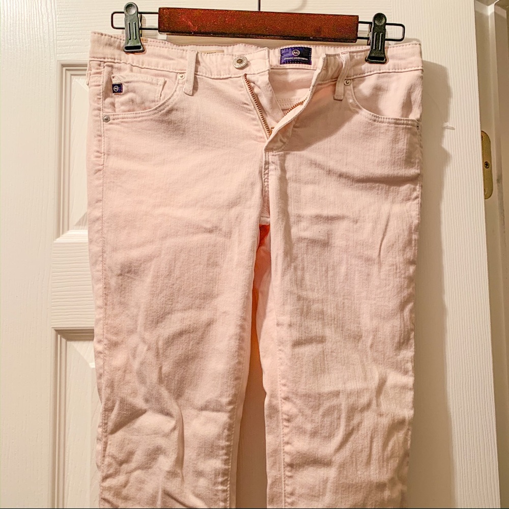 AG Legging Super Skinny Pale Blush Pink